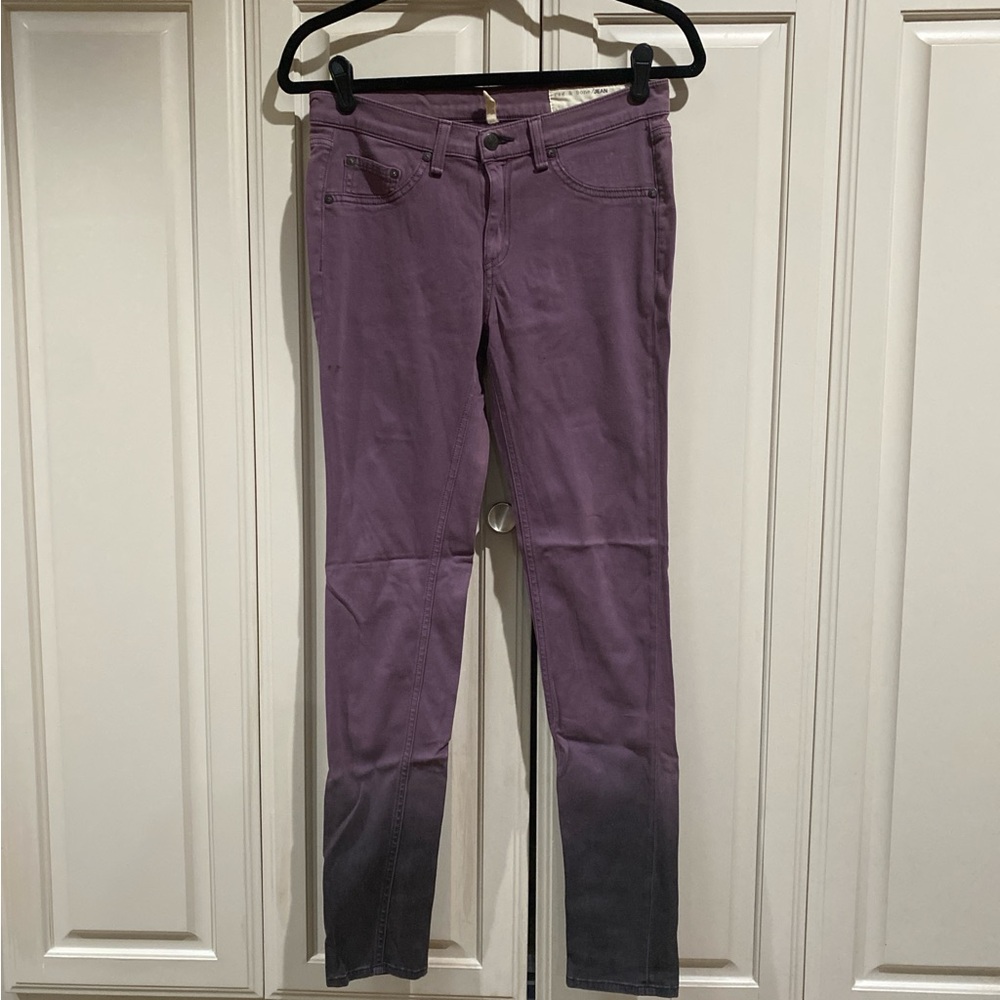 Rag & Bone Purple Ombré Jeggings